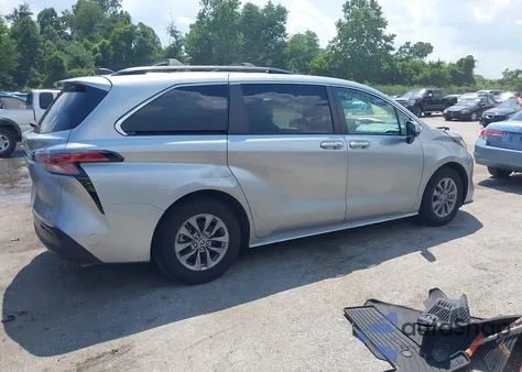 2021 Toyota Sienna Le из США, поврежденный, VIN 5TDKRKEC9MS030856